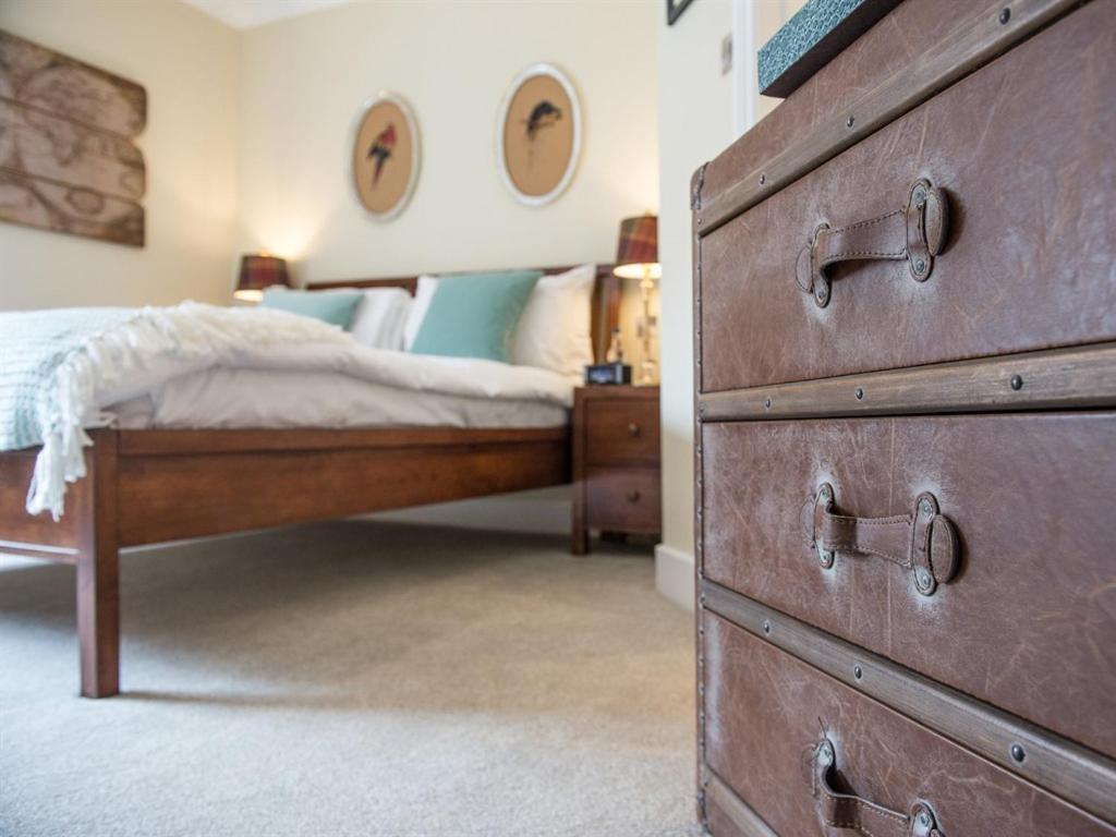 Bed and Breakfast Darwin'S Townhouse à Shrewsbury Chambre photo A bedroom at The Old Post Office